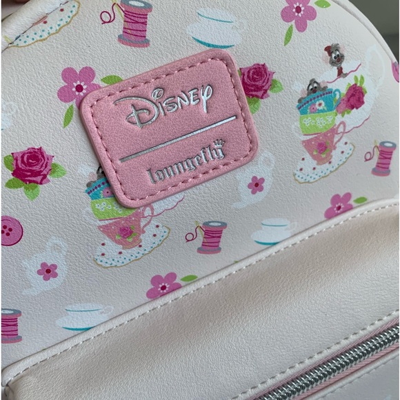 Loungefly X Disney Cinderella Mice Backpack Bag Purse NWT - Picture 6 of 10
